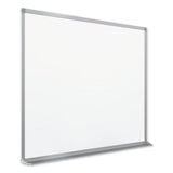 Quartet® Porcelain Magnetic Whiteboard, 72 x 48, White Surface, Silver Aluminum Frame (QRTPPA406) Each