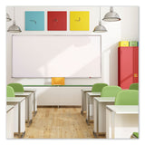 Quartet® Porcelain Magnetic Whiteboard, 72 x 48, White Surface, Silver Aluminum Frame (QRTPPA406) Each