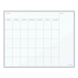 U Brands Magnetic Dry Erase Board, Undated One Month, 20 x 16, White Surface, Silver Aluminum Frame (UBR361U0001) Each