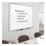 Quartet® Classic Series Porcelain Magnetic Dry Erase Board, 96 x 48, White Surface, Silver Aluminum Frame (QRT2548) Each
