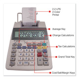 Sharp® EL-1750V Two-Color Printing Calculator, Black/Red Print, 2 Lines/Sec (SHREL1750V) Each