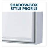 Quartet® Fusion Nano-Clean Magnetic Whiteboard, 72 x 48, White Surface, Silver Aluminum Frame (QRTNA7248F) Each