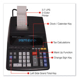 Sharp® EL2196BL Two-Color Printing Calculator, Black/Red Print, 3.7 Lines/Sec (SHREL2196BL) Each