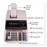 Sharp® EL2630PIII Two-Color Printing Calculator, Black/Red Print, 4.8 Lines/Sec (SHREL2630PIII) Each