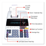 Sharp® EL1197PIII Two-Color Printing Desktop Calculator, Black/Red Print, 4.5 Lines/Sec (SHREL1197PIII) Each