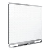 Quartet® Prestige 2 Magnetic Total Erase Whiteboard, 48 x 36, White Surface, Silver Aluminum/Plastic Frame (QRTTEM544A) Each