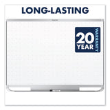 Quartet® Prestige 2 Magnetic Total Erase Whiteboard, 48 x 36, White Surface, Silver Aluminum/Plastic Frame (QRTTEM544A) Each