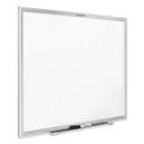 Quartet® Classic Series Nano-Clean Dry Erase Board, 60 x 36, White Surface, Silver Aluminum Frame (QRTSM535) Each