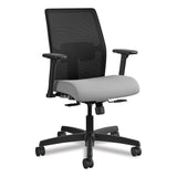 HON® Ignition 2.0 4-Way Stretch Low-Back Mesh Task Chair, Supports 300 lb, 17" to 21" Seat Height, Frost Seat, Black Back/Base (HONI2L1AMLC22TK) Each