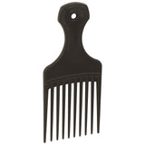 McKesson Mini Hair Pick 5.3 Inch Black Polypropylene (906053_BX) 144/BX