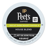 Peet's Coffee & Tea® House Blend Decaf K-Cups, 22/Box (GMT6544) Box of 22