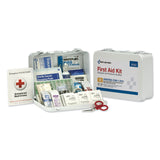 First Aid Only™ ANSI Class A 25 Person Bulk First Aid Kit for 25 People, 89 Pieces, Metal Case (FAO90560) 1 Kit