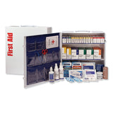 First Aid Only™ ANSI 2015 Class A+ Type I and II Industrial First Aid Kit 100 People, 676 Pieces, Metal Case (FAO90575) Each