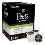 Peet's Coffee & Tea® House Blend Decaf K-Cups, 22/Box (GMT6544) Box of 22