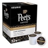 Peet's Coffee & Tea® Cafe Domingo K-Cups, 22/Box (GMT6543) Box of 22