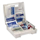 First Aid Only™ ANSI 2015 Compliant Class A Type I and II First Aid Kit for 25 People, 89 Pieces, Plastic Case (FAO90588) Each