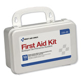 First Aid Only™ ANSI-Compliant First Aid Kit, 64 Pieces, Plastic Case (FAO238AN) 1 Kit