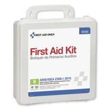 First Aid Only™ Bulk ANSI 2015 Compliant Class B Type III First Aid Kit for 50 People, 199 Pieces, Plastic Case (FAO90566) Each