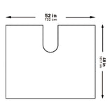 McKesson Orthopedic Drape Impervious U-Drape 52 W X 48 L Inch Sterile (1101291_PK) 1/PK