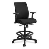 HON® Ignition 2.0 Ilira-Stretch Mesh Back Task Stool, Supports Up to 300 lb, 23" to 32" Seat Height, Black (HONI2S1AMBLC10T) Each