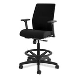 HON® Ignition 2.0 Ilira-Stretch Mesh Back Task Stool, Supports Up to 300 lb, 23" to 32" Seat Height, Black (HONI2S1AMBLC10T) Each