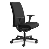 HON® Ignition Series Mid-Back Work Chair, Supports Up to 300 lb, 17" to 22" Seat Height, Black (HONIW104CU10)