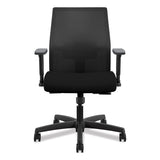 HON® Ignition 2.0 4-Way Stretch Low-Back Mesh Task Chair, Supports Up to 300 lb, 16.75" to 21.25" Seat Height, Black (HONITLMK1MC10B) Each