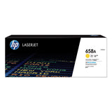 HP HP 658A, (W2002A) Yellow Original LaserJet Toner Cartridge (HEWW2002A) Each