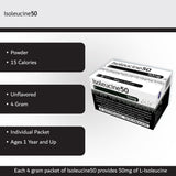 Isoleucine50 Oral Supplement Unflavored Powder 4 Gram Individual Packet (1140727_EA) 1/EA
