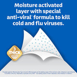 Kleenex® Anti-Viral Facial Tissue White 8-1/5 X 8-1/5 Inch 55 Count (1209619_CS) 1485/CS