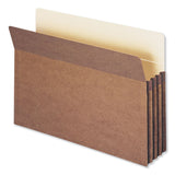 Smead™ Redrope Drop Front File Pockets, 3.5" Expansion, Legal Size, Redrope, 50/Box (SMD74805) Pack of 50