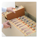 Smead™ Redrope Drop Front File Pockets, 5.25" Expansion, Letter Size, Redrope, 10/Box (SMD73234) Pack of 10