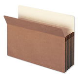 Smead™ Redrope Drop Front File Pockets, 5.25" Expansion, Legal Size, Redrope, 10/Box (SMD74234) Pack of 10