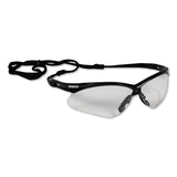 KleenGuard™ Nemesis Safety Glasses, Black Frame, Clear Lens (KCC25676) Each