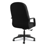 HON® Pillow-Soft 2090 Series Executive High-Back Swivel/Tilt Chair, Supports Up to 300 lb, 17" to 21" Seat Height, Black (HON2091CU10T) Each