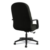 HON® Pillow-Soft 2090 Series Executive High-Back Swivel/Tilt Chair, Supports Up to 300 lb, 16.75" to 21.25" Seat Height, Black (HON2091SR11T) Each