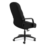 HON® Pillow-Soft 2090 Series Executive High-Back Swivel/Tilt Chair, Supports Up to 300 lb, 17" to 21" Seat Height, Black (HON2091CU10T) Each