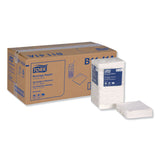 Tork® Universal Beverage Napkin, 1-Ply,9.13 x 9.13, 1/4 Fold, Poly-Pack, White, 4000/Carton (TRKB1141A) Case of 4000