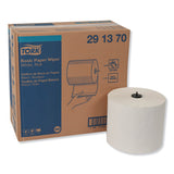 Tork® Basic Paper Wiper Roll Towel, 1-Ply, 7.68" x 1,150 ft, White, 4 Rolls/Carton (TRK291370) Case of 4