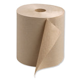 Tork® Universal Hardwound Roll Towel, 1-Ply, 7.88" x 800 ft, Natural, 6/Carton (TRKRK800E) Case of 6