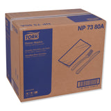Tork® Advanced Dinner Napkin,3-Ply,17" x 16.125",1/8 Fold, White,1740/CT (TRKNP7380A) Case of 1740