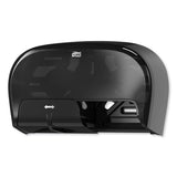 Tork High Capacity Bath Tissue Roll Dispenser for OptiCore, 16.62 x 5.25 x 9.93,Black (TRK565528) Each