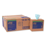 Tork® Low-Lint Cleaning Cloth, 1-Ply, 9 x 16.5, Unscented, Turquoise, 100/Box, 8 Boxes/Carton (TRK192475) Case of 800