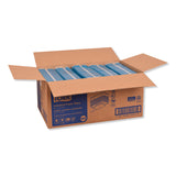 Tork® Industrial Paper Wiper, 4-Ply, 12.8 x 16.4, Unscented, Blue, 90/Pack, 5 Packs/Carton (TRK440278) Case of 450