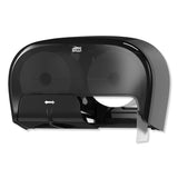 Tork High Capacity Bath Tissue Roll Dispenser for OptiCore, 16.62 x 5.25 x 9.93,Black (TRK565528) Each