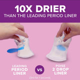 Poise® Fresh Protection™ Bladder Control Pad 8-1/2 Inch Length Light Absorbency Sodium Polyacrylate Core One Size Fits Most (938558_CS) 264/CS