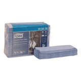 Tork® Industrial Paper Wiper, 4-Ply, 12.8 x 16.4, Unscented, Blue, 90/Pack, 5 Packs/Carton (TRK440278) Case of 450