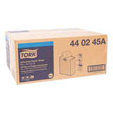 Tork® Industrial Paper Wiper, 4-Ply, 8.54 x 16.5, Unscented, Blue, 90 Towels/Box, 10 Boxes/Carton (TRK440245A) Case of 900