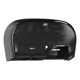 Tork High Capacity Bath Tissue Roll Dispenser for OptiCore, 16.62 x 5.25 x 9.93,Black (TRK565528) Each