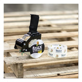 Duck® MAX Packaging Tape with Pistol Grip Dispenser, 3" Core, 1.88" x 54.6 yds, Crystal Clear (DUC284984) Each
